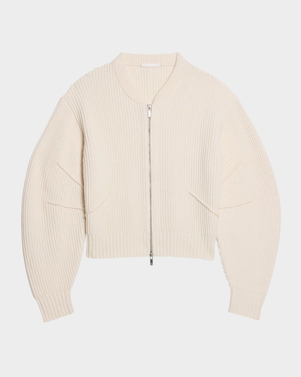 Apex Woolen Full-Zip Cardigan